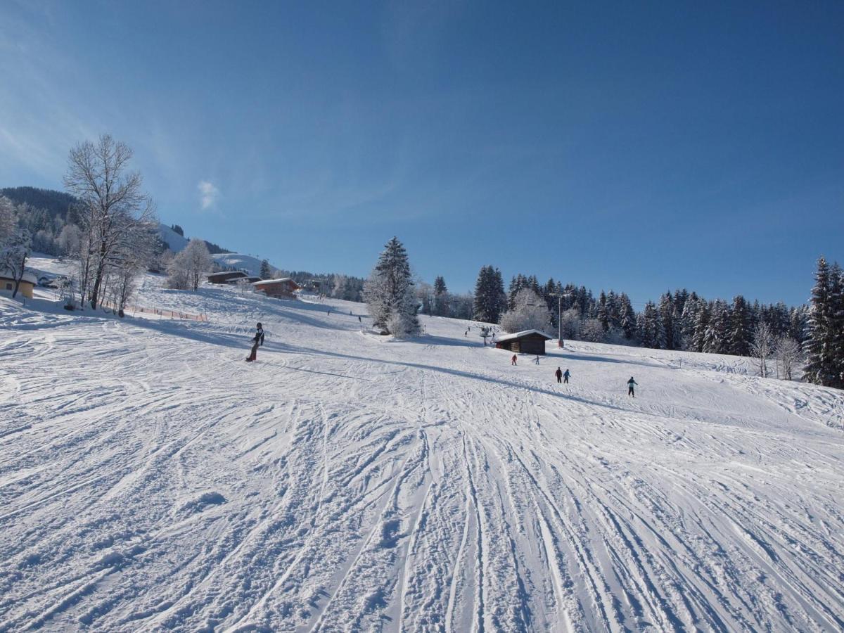 Flat Directly On The Ski Slope With Valley View サンクト・ジョアン・イン・チロル エクステリア 写真